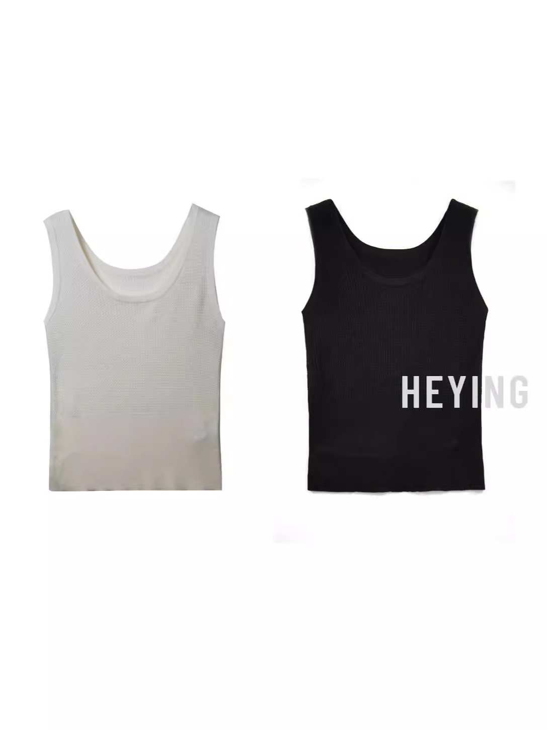 合莹2024 背心新款百搭吊带内搭可外穿针织马甲背心女U领羊毛针织详情9