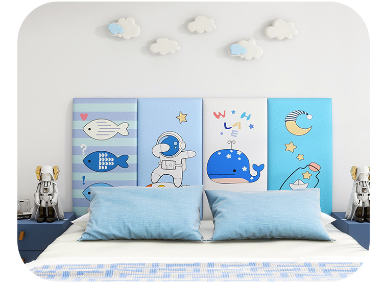 防撞墙贴床头软包墙围墙纸自粘防水防潮贴纸儿童房幼儿园墙面装饰详情22