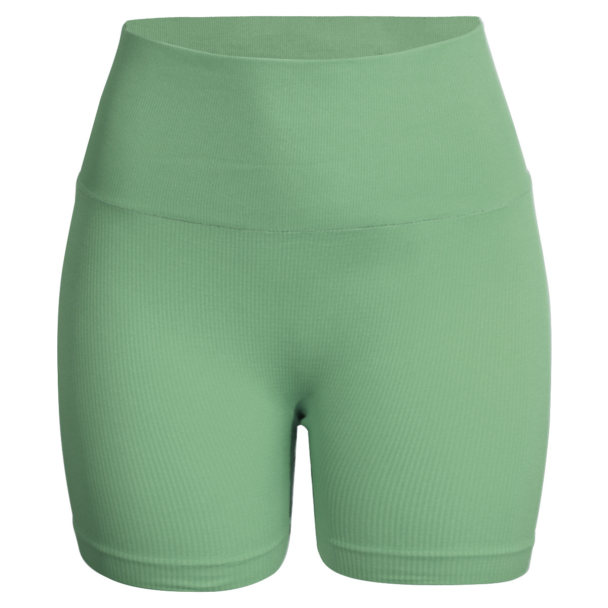 Cross-border seamless threaded peach shorts, hip-lifting yoga capri pants, super elastic slimming sports running fitness pants for women pic 30