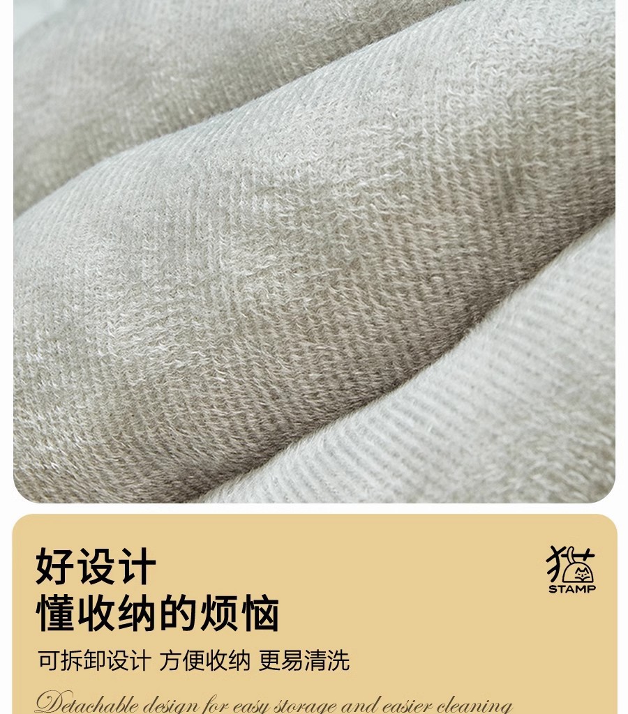 Cat bed, all-season universal cat bed, dog bed, cat closed security sleeping bed, shelter house, pumpkin thickened pet bed pic 7