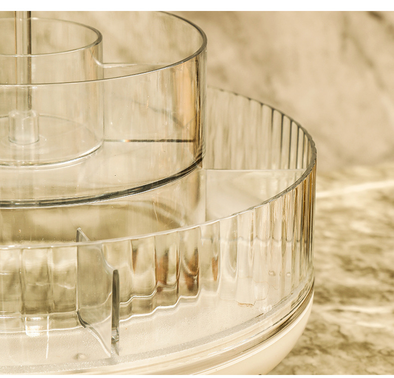 Lipstick storage box, desktop cosmetics, lipstick display stand, thickened transparent essence, eye cream and skin care product rack pic 27