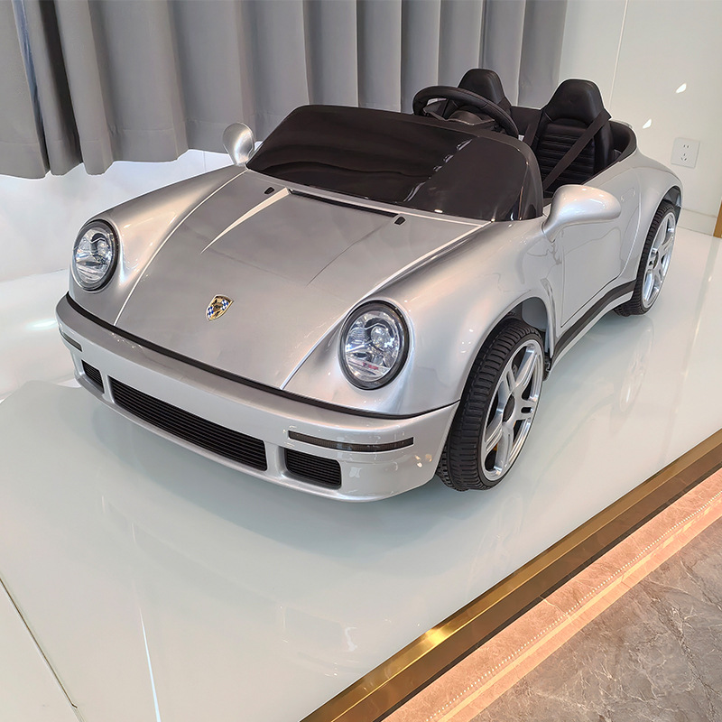 儿童电动汽车保时捷电动车四轮遥控宝宝玩具车小孩男女充电可坐玩详情25