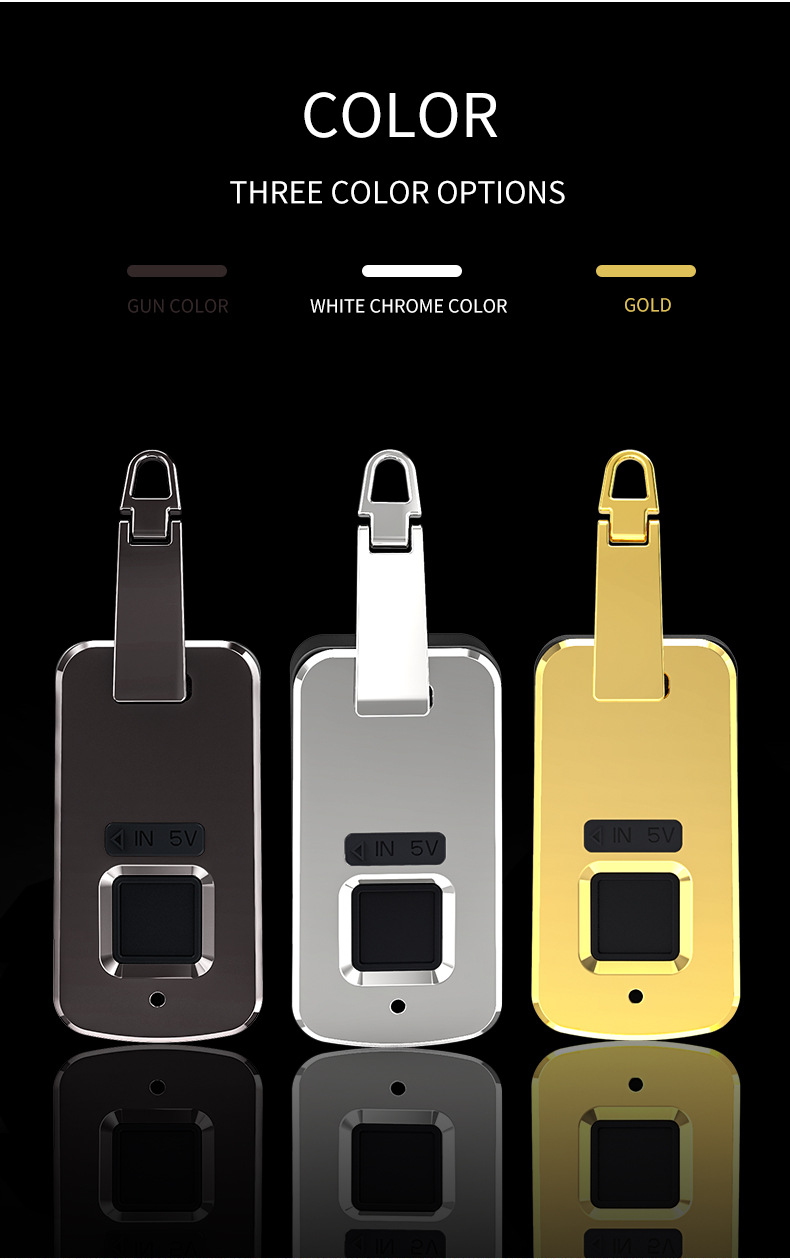 Embedded Smart and Chargeable Fingerprint Lock for  Handbag详情5