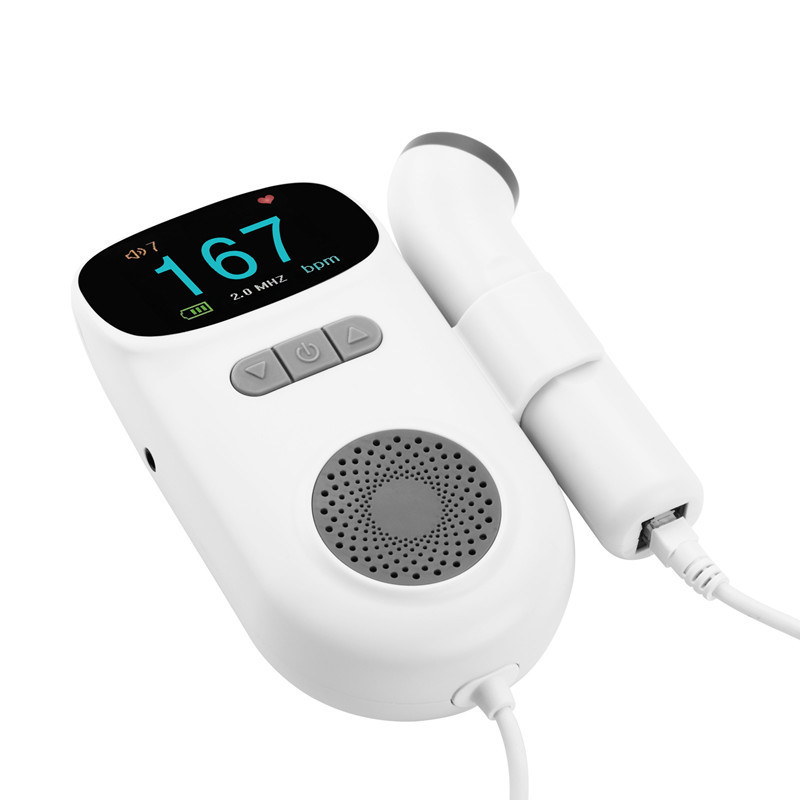 Cross-border exclusive ultrasonic Doppler fetal heart monitor, English packaging, portable home for monitoring fetal movement pic 7