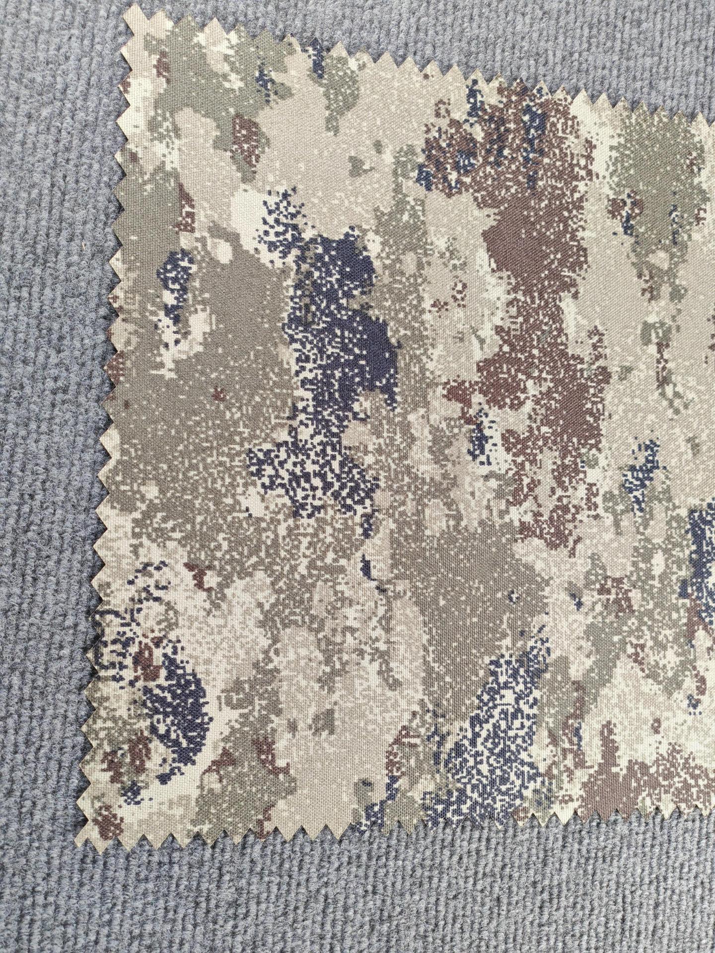 新款数码迷彩防水PU面料1000D涤纶高强丝仿尼龙可提拉牛津布详情9