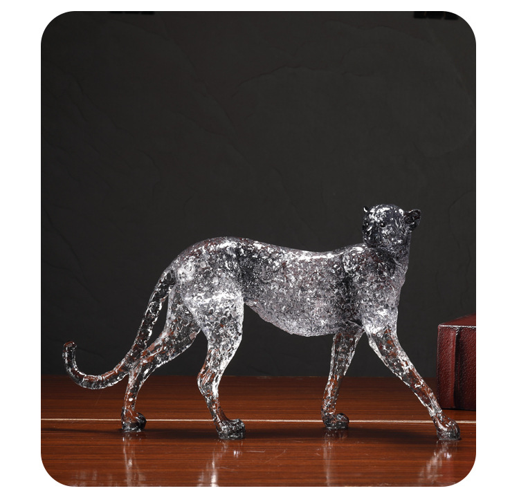 2025厂家直发欧式狮子老虎豹子工艺品摆件家居客厅玄关办公室柜子装饰详情19