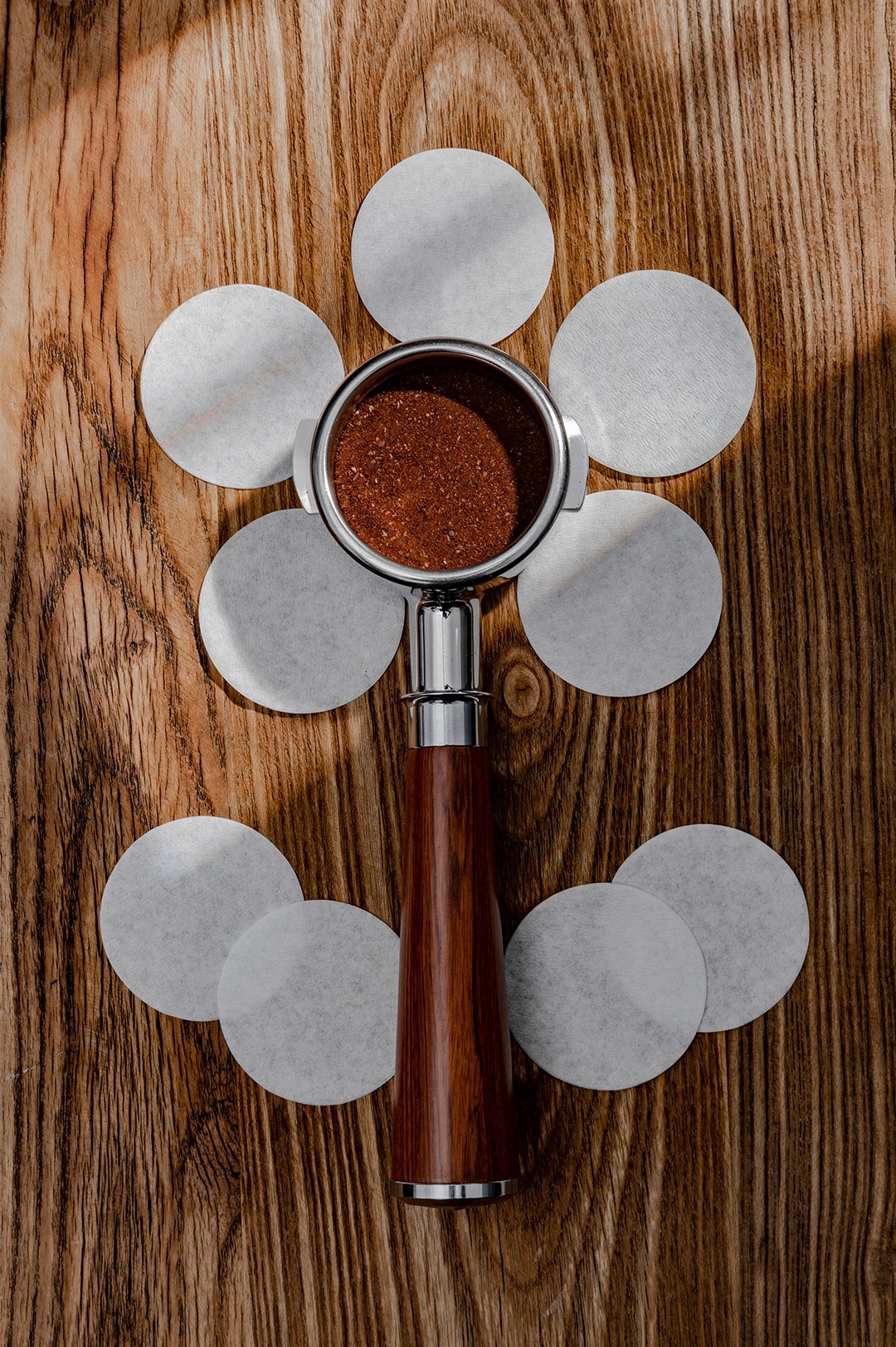 Special round powder bowl filter paper for Italian coffee machine handle, 51/58mm universal coffee filter paper pic 21