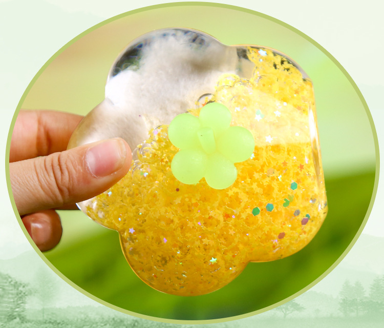 Sunny blooming Oil Leak Blind Box Cartoon Creative flower design ornament Acrylic plush ornament blind box wholesale pic 14