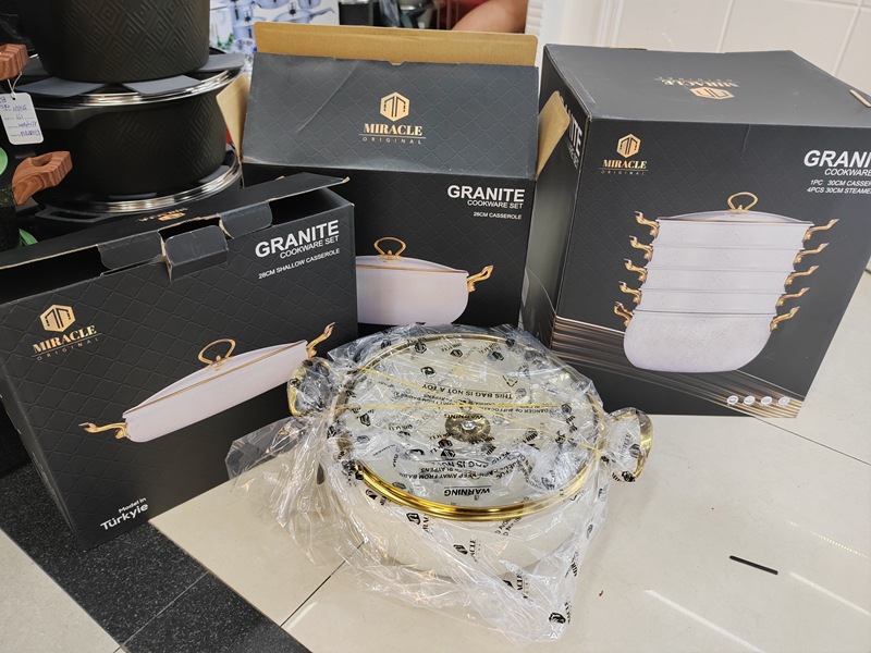 24pcs Turkish-style Granite Nonstick cookware pic 21