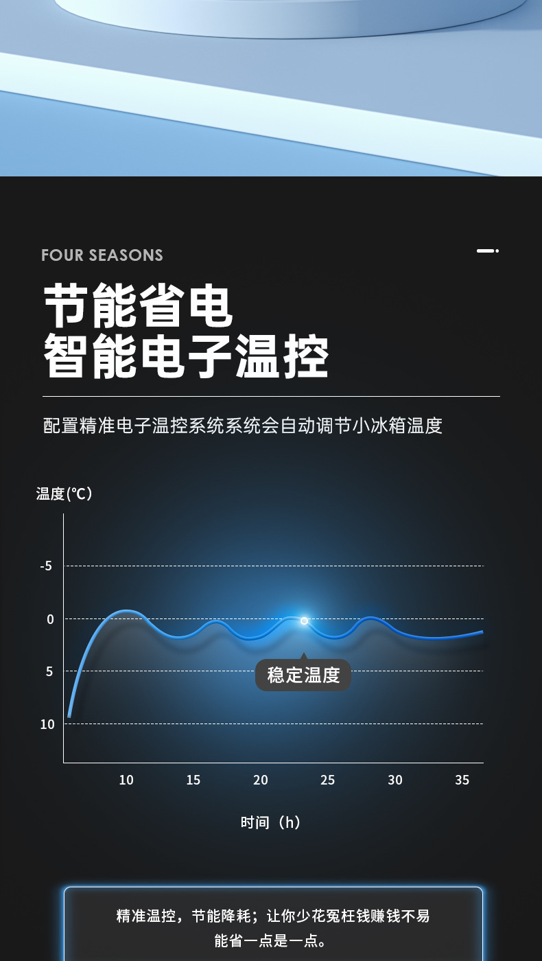 Car refrigerator, small mirror beauty refrigerator, mask refrigeration, heating and preservation. Car dual-purpose small refrigerator for one person pic 11