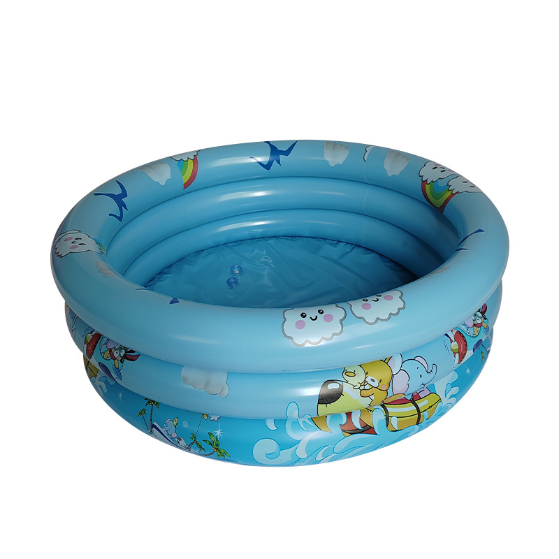 厂家批发90圆形游泳池水池钓鱼水池水池配件洗澡玩具洗澡盆充气水详情5