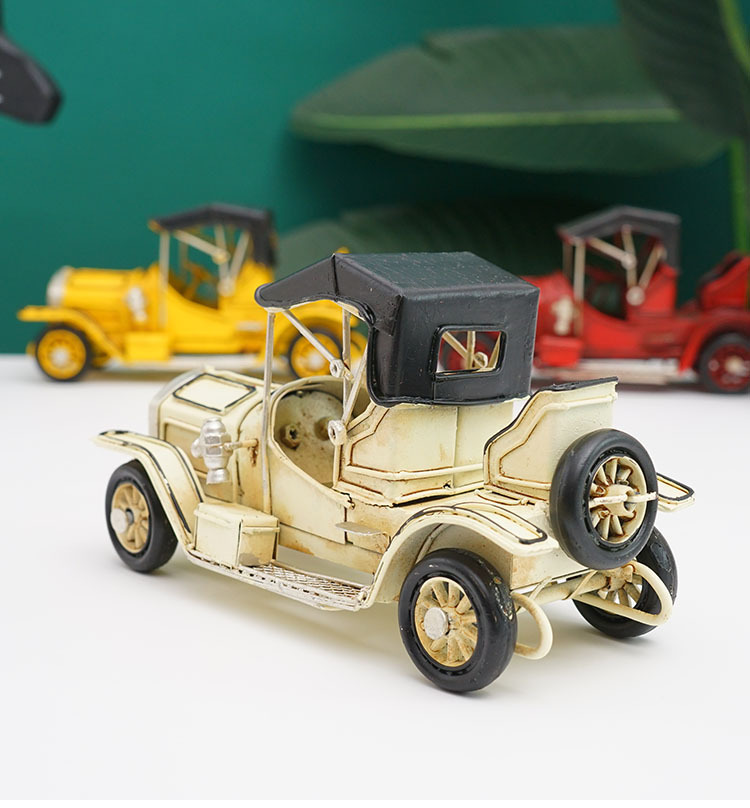 老爷汽车模型仿真欧式工艺品小饰品家庭书房美式摆设软装饰品摆件详情10