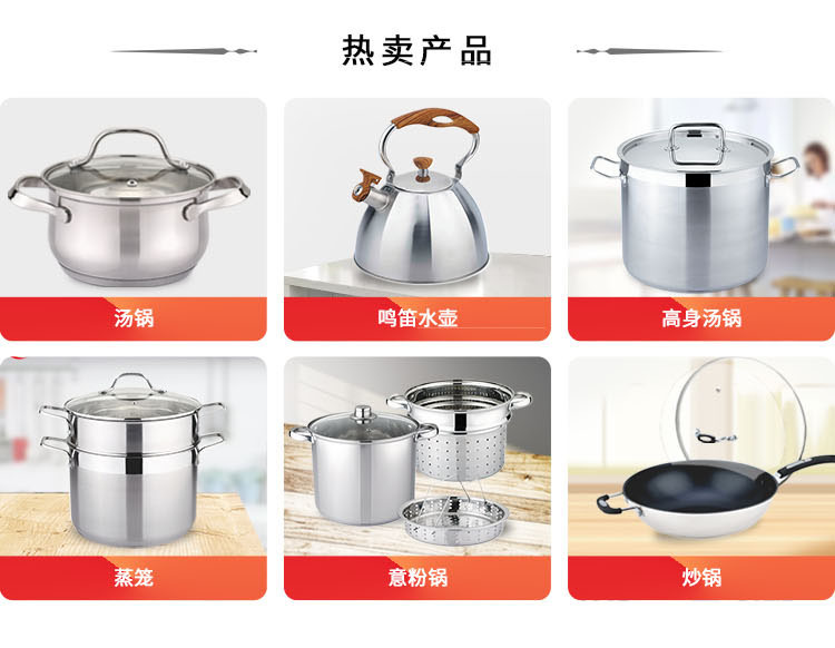 In-stock induction cooker, gas stove, universal Amazon cross-border e-commerce 3.0L polka dot stainless steel whistling kettle pic 23