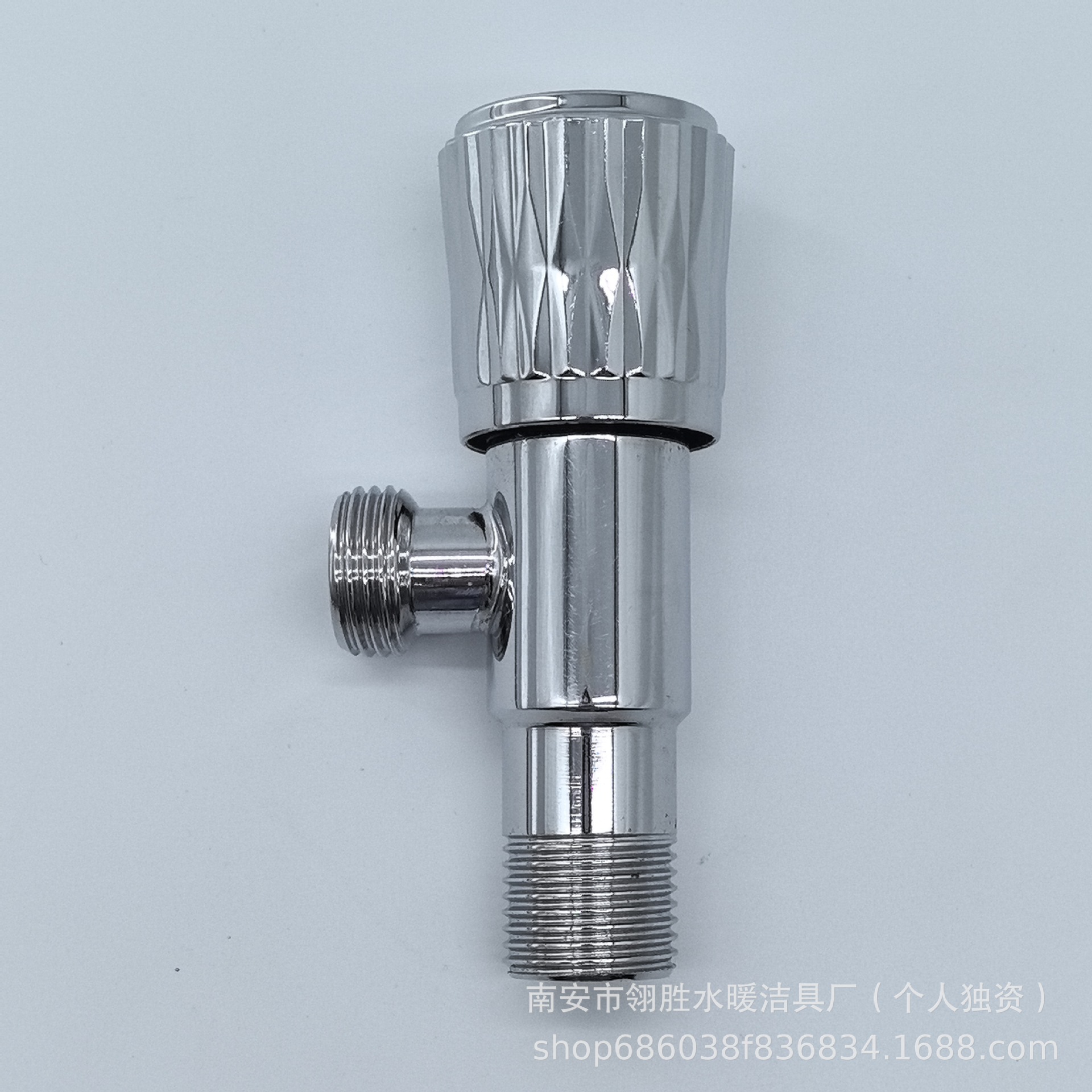 厂家直销批发不锈钢加厚角阀三角阀热水器冷热阀马桶进水止水开关详情1
