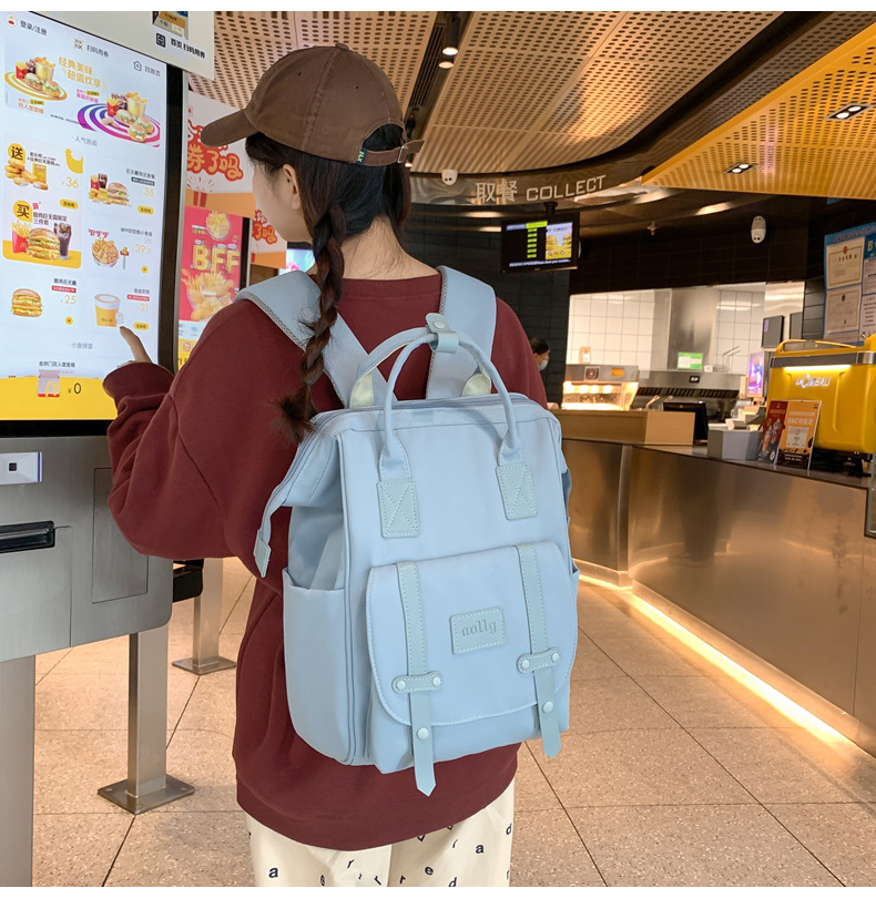 妈咪包ins手提大容量高级感学生外出轻便旅行女士多功能书包详情23