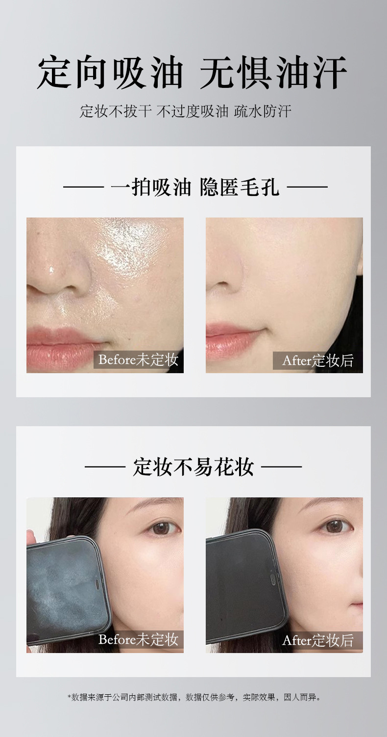 Marco Andy Loose Powder and Setting Powder, large volume loose powder, affordable for students, hair setting powder, waterproof and non-smudging honey powder pic 21