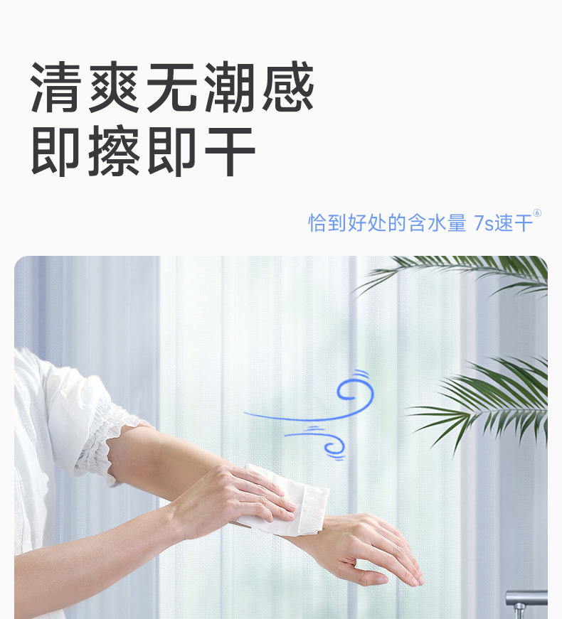 德佑湿厕纸 80抽6包湿巾男女通用可冲散厕湿巾家庭实惠装详情19