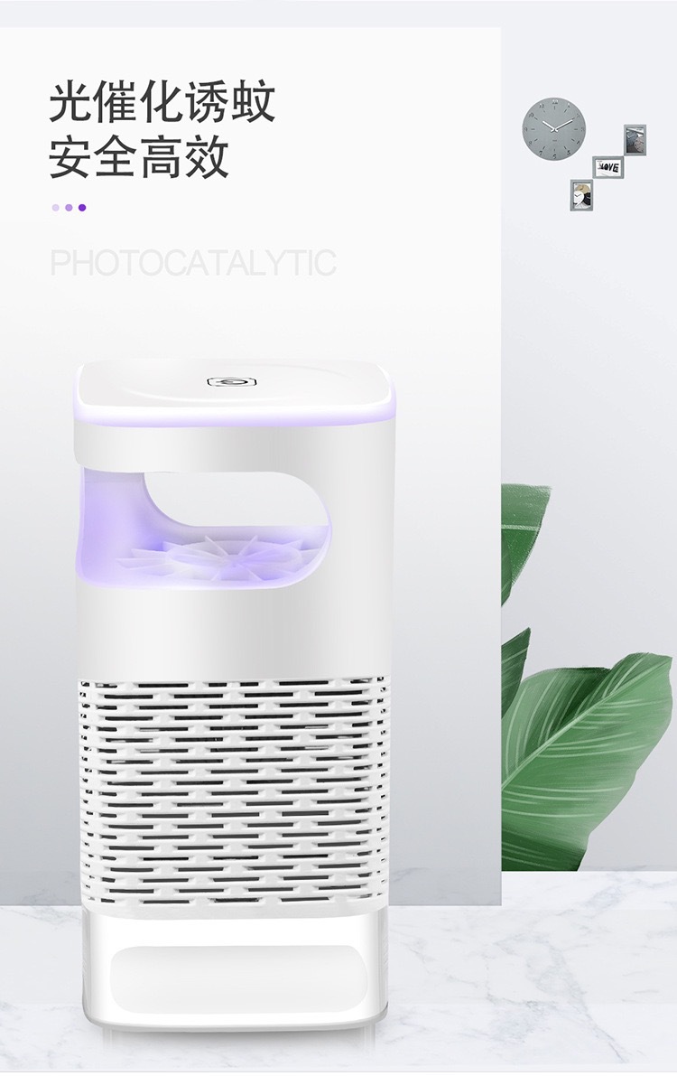 家用新款灭蚊灯驱蚊器光触媒LED吸入式灭蚊USB灭蝇灯一件代发跨境详情15