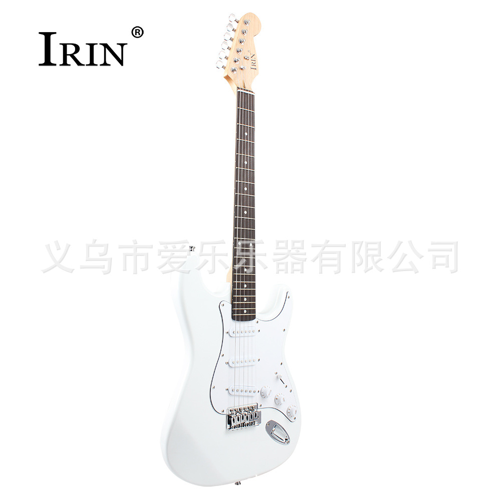 St-700 white electricguitar for foreign trade, rock for beginners to learn electricguitar, 22 fret ST electricguitar pic 5