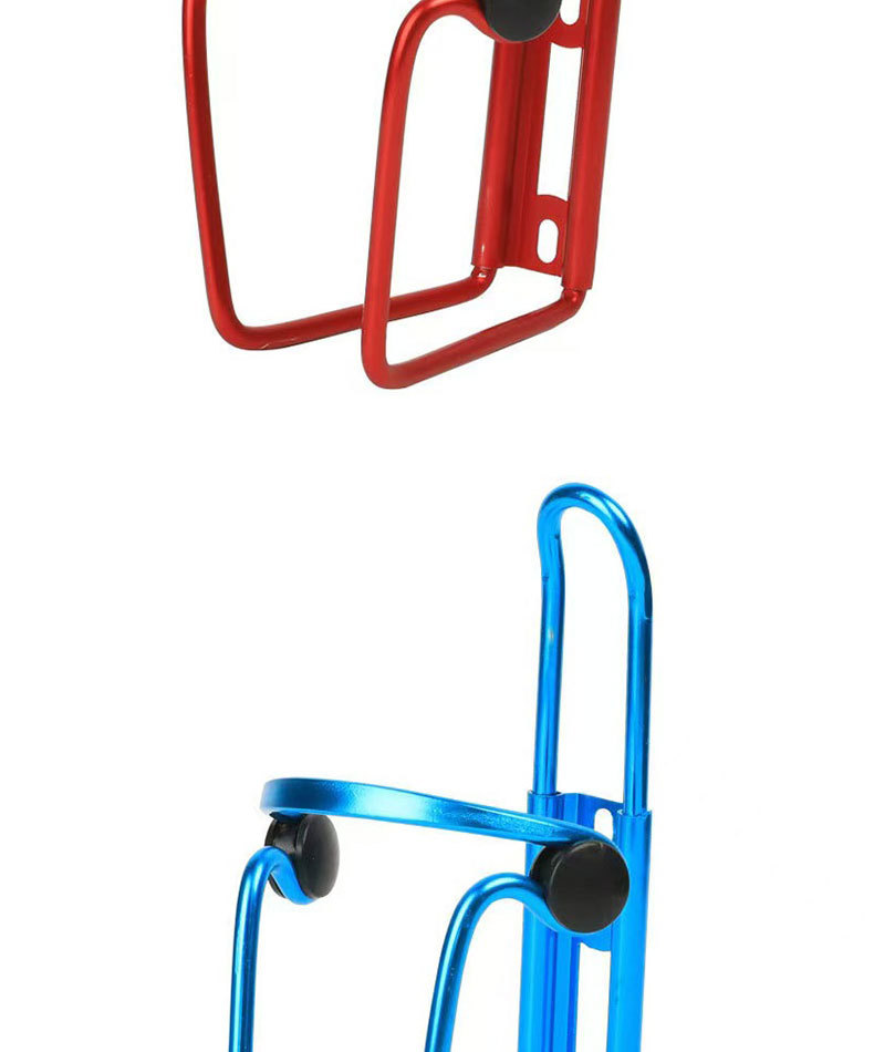 Cross-border color aluminum alloy bicycle mountain bike water bottle rack, aluminum alloy double-bead water bottle rack, water cup rack pic 7
