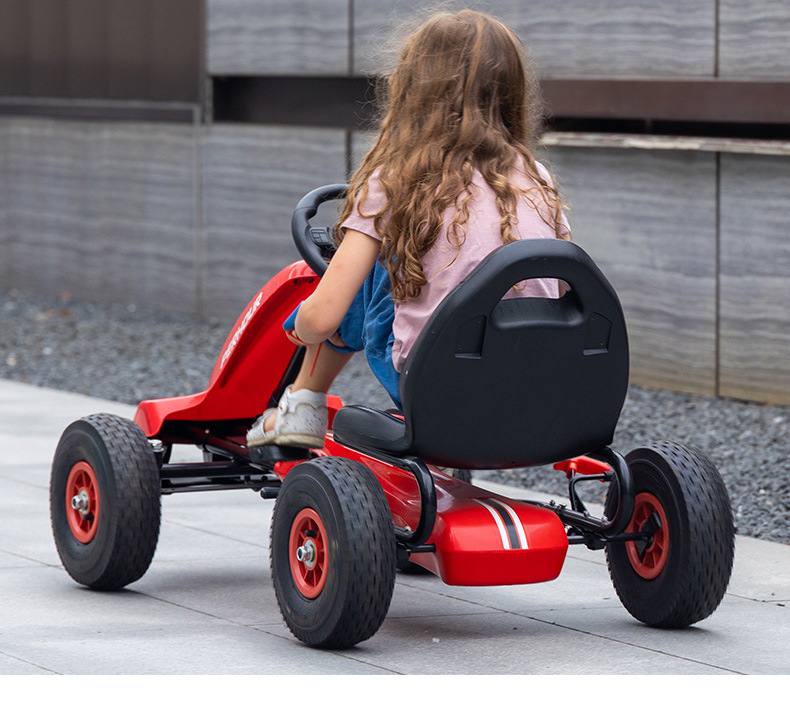 儿童四轮卡丁车脚蹬自行车大小号童车宝宝小孩脚踏玩具车运动户外碰碰车卡丁车详情14