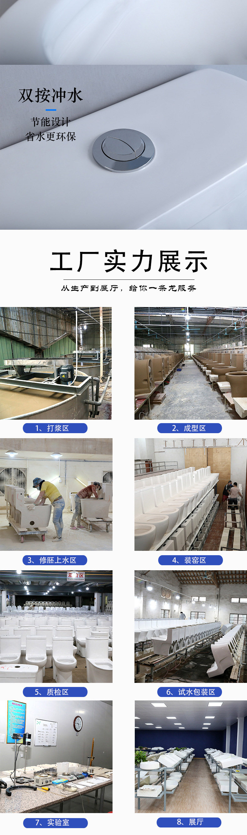 Cupc-certified cross-border exclusive large pipe toilet, silent flush ceramic toilet that is not prone to clogging pic 19