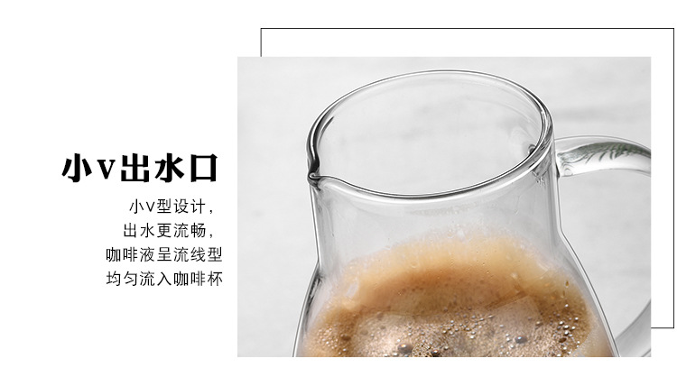 咖啡用具冰滴咖啡冷萃壶手冲冷泡壶家用分享壶果汁茶过滤玻璃壶详情7