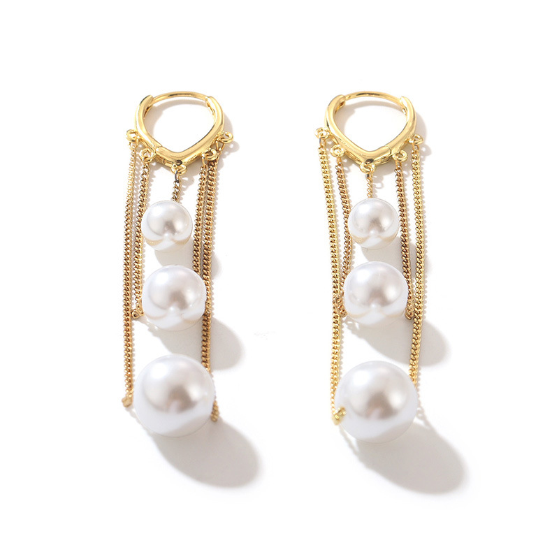 时尚轻奢感个性耳环时尚淑女耳线长款流苏耳饰女长款流苏百搭耳扣详情22