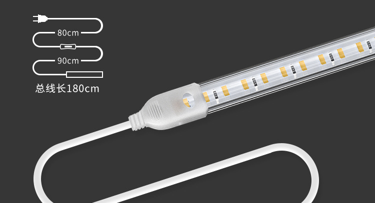 灯带led灯条自粘220v伏氛围灯客厅超亮户外防水鱼缸免驱动带开关详情5