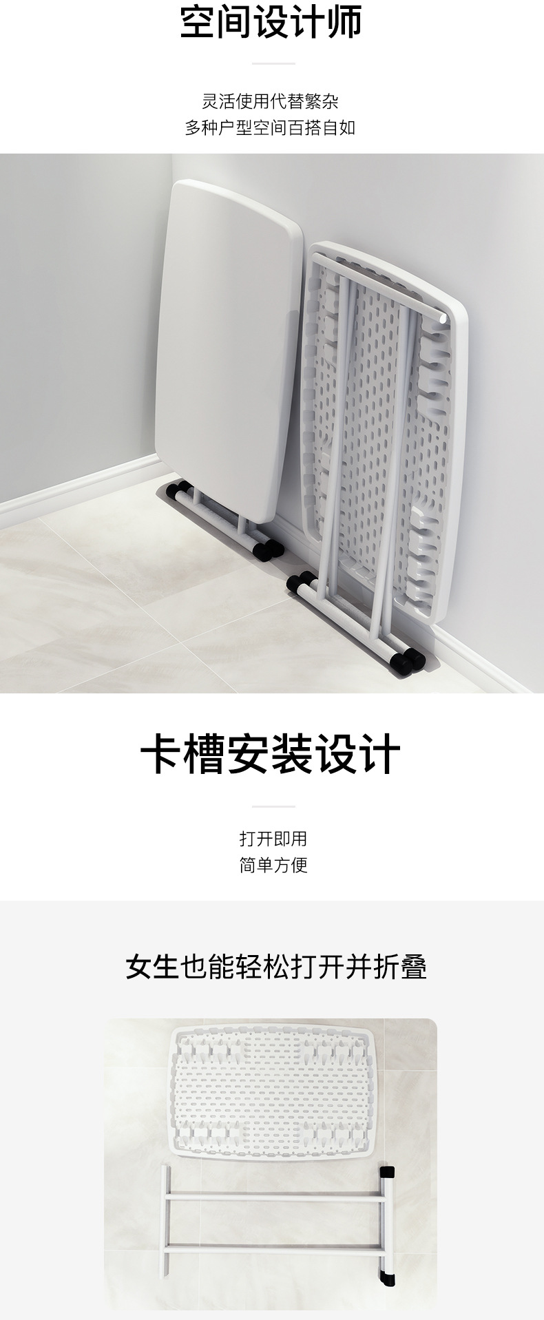 折叠桌床边小桌子餐桌家用小户型简易书桌升降桌写字桌学生学习桌详情2
