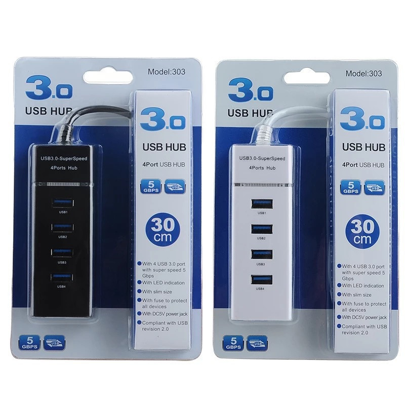 USB HUB 3.0一拖四口多高速集线器电脑usb分线器拓展4口usb扩展器详情14