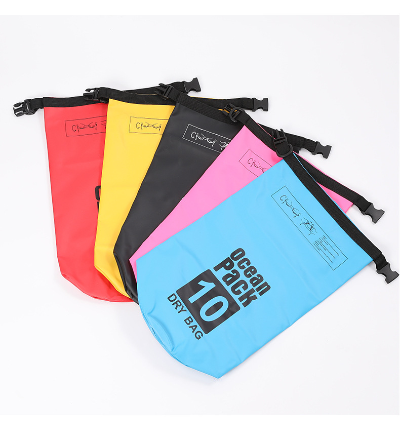 工厂定制户外露营防水双肩包手机防水袋浮潜背包沙滩潜水桶包漂流详情18