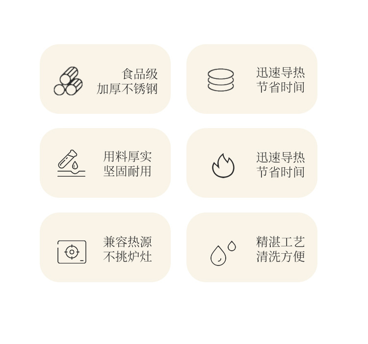 Stainless steel double-layer steamer, two-layer steaming soup pot, high appearance level, kitchen soup pot, points, welfare gifts wholesale pic 4