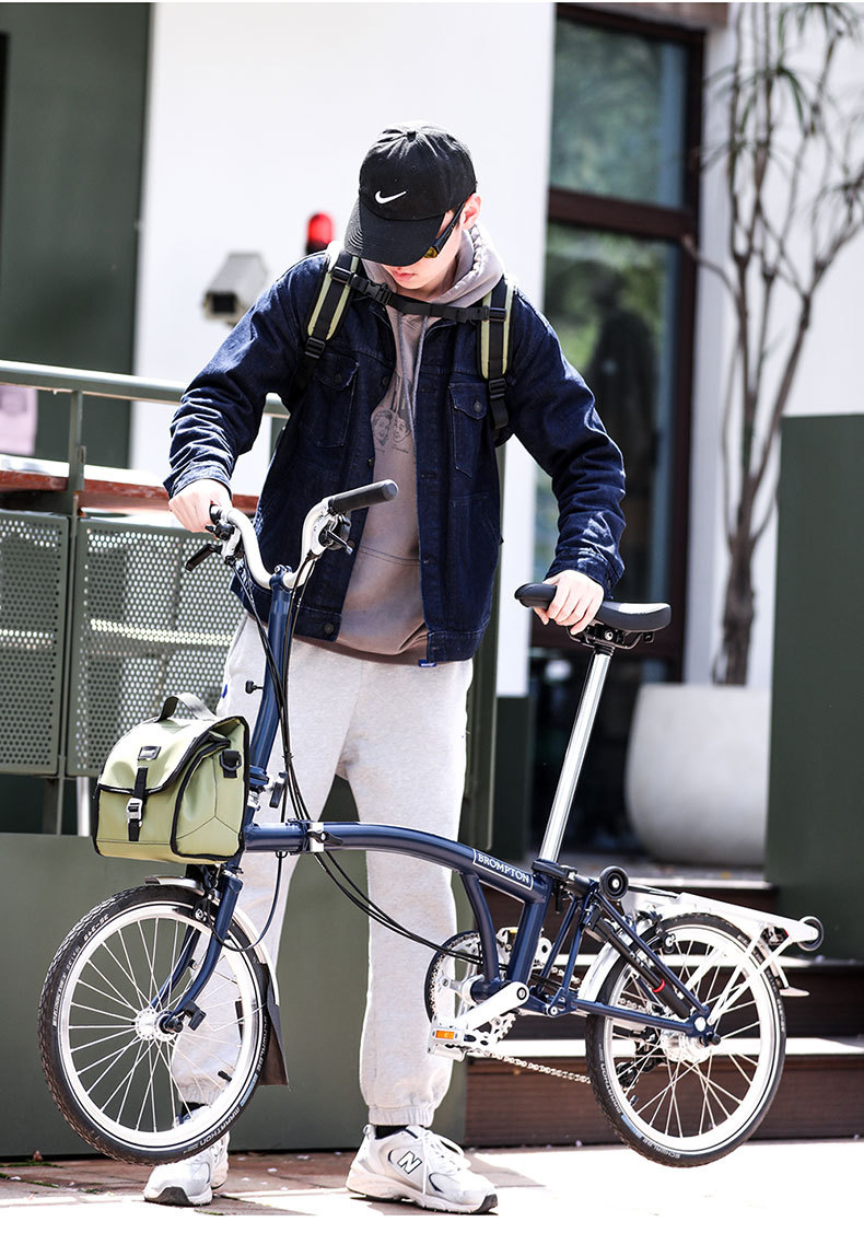 Rhinowalk/ Rhino · Stroll Bicycle Bag, folding bag, small cloth front bag, Front pig nose bag accessories pic 6