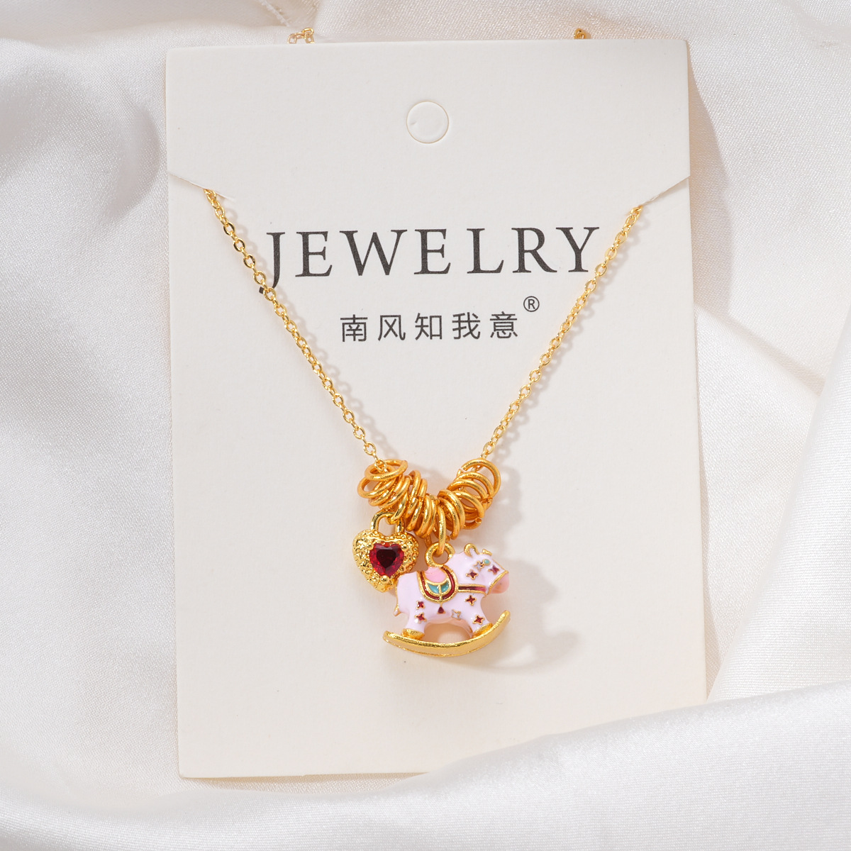 Ancient Vietnamese sand gold accessories, high color retention, beaded peach with zirconium pendant, bracelet, necklace, extension chain diy accessories pic 14
