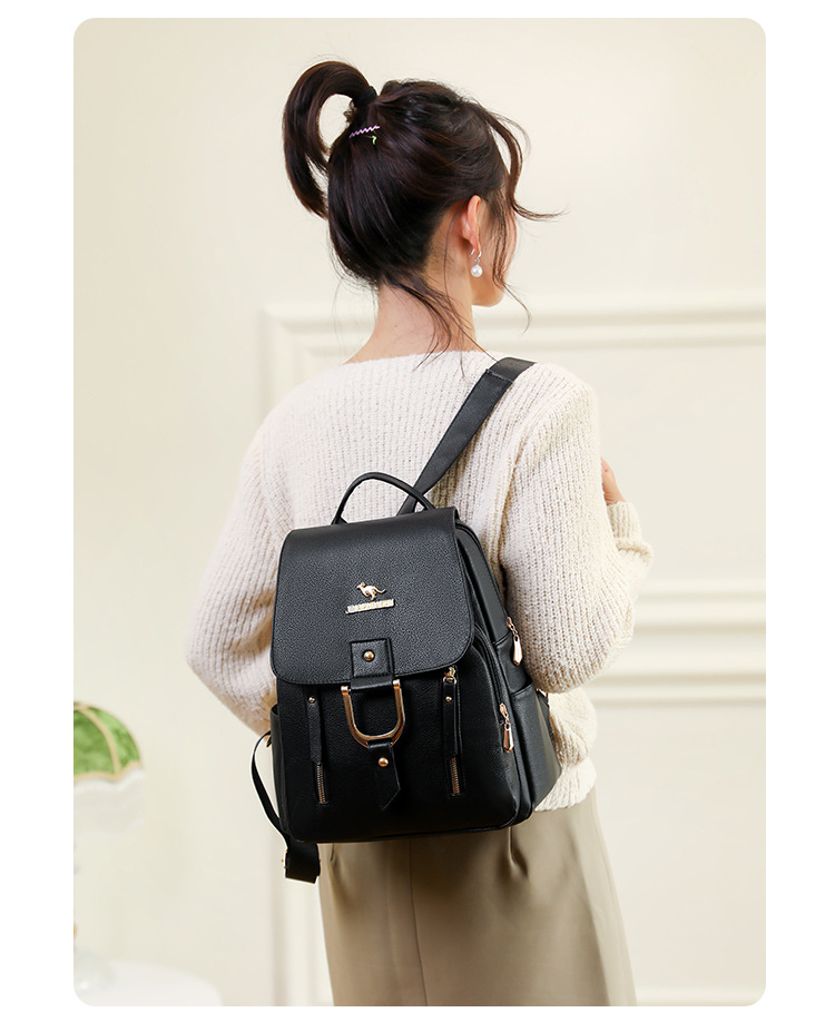 女士双肩背包高颜值多功能大容量背包2024春季新款洋气时尚休闲包详情22