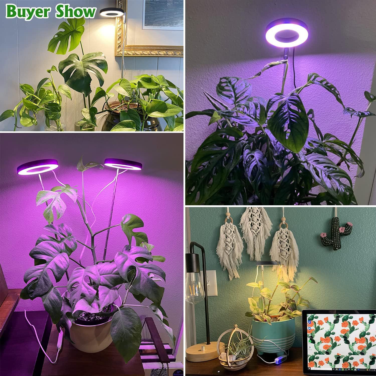 Retractable sunlight-like LED plant growth lamp, USB full-spectrum succulent lamp, seedling lamp, rose and aquatic plant supplementary lighting lamp pic 2