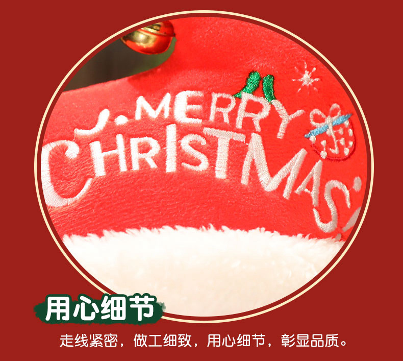 Wholesale of cross-border Christmas old man elk dolls, dolls, plush toys, snowmen, Christmas gifts and decorations pic 11