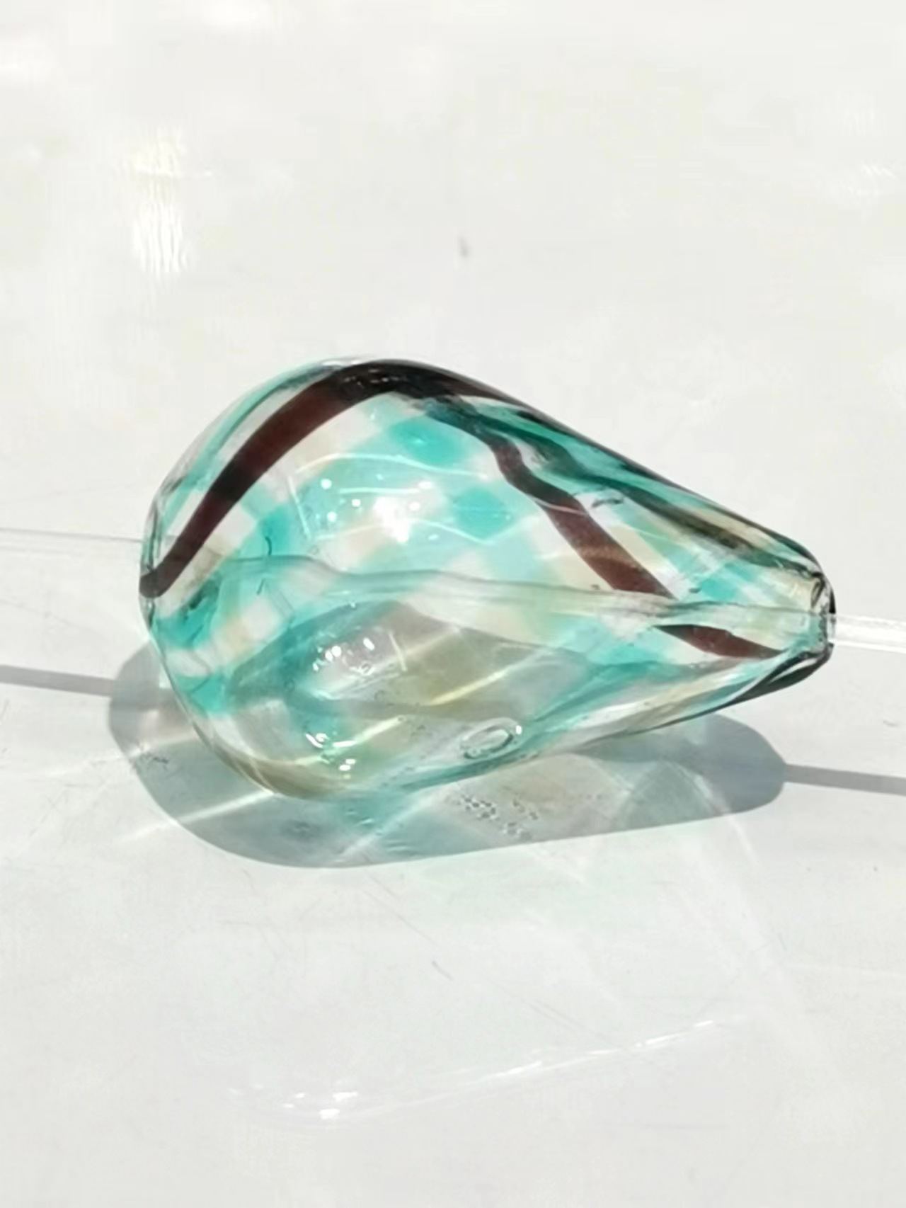 古法琉璃复古彩色空心琉璃珠琉璃泡泡琉璃球DIY仙女耳环手链项链详情34