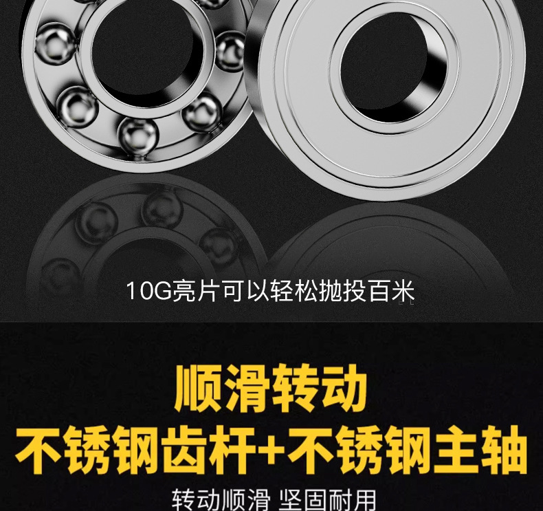 全金属纺车轮远投钓鱼轮正品海竿海杆矶钓线轮批发垂钓用品渔轮详情7