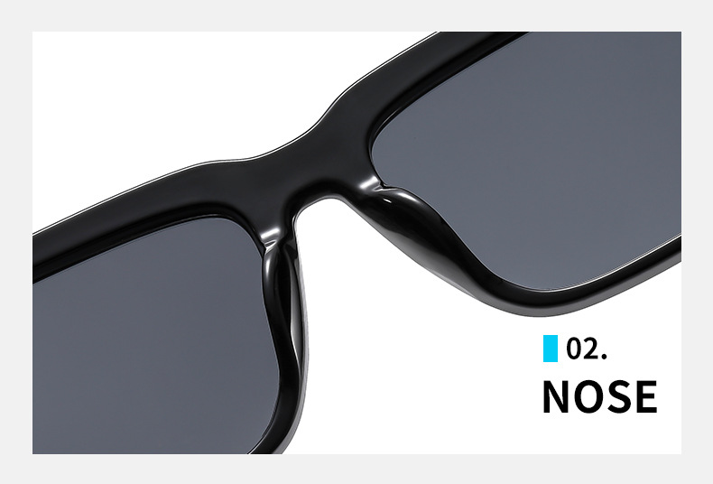 ins慵懒风格遮阳防晒太阳眼镜男 墨镜女高级感glasses太阳镜批发详情5