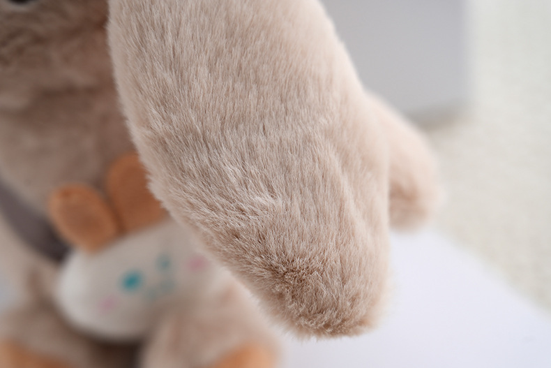 毛绒玩具长耳小兔子公仔挂件书包钥匙挂件可爱背包兔子毛绒玩偶详情12