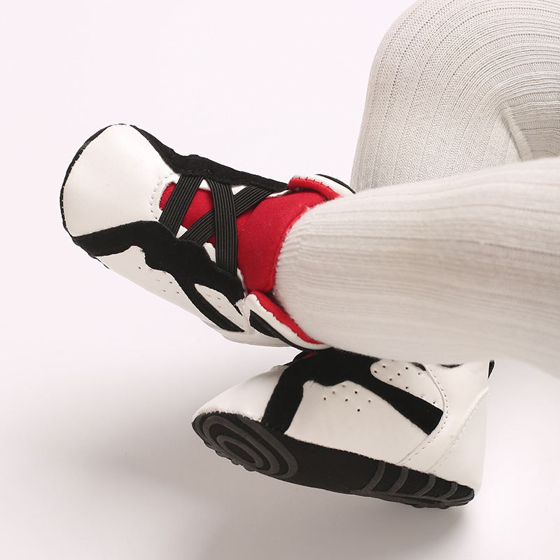 高帮婴儿鞋春秋0-1岁宝宝PU软底婴幼儿运动鞋详情26