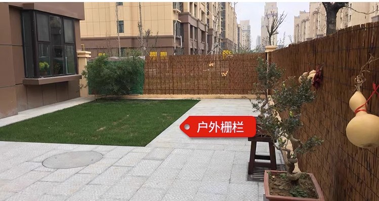 碳化芦苇帘子隔断草帘卷竹帘农家院装修复古办公室装饰遮阳窗帘详情4