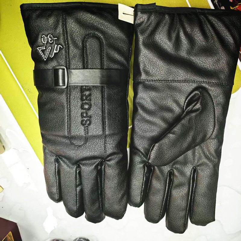 Imitation deerskin sports outdoor fleece gloves for warmth, thickened windproof cycling, winter cotton gloves for cold protection, wholesale from the manufacturer pic 6