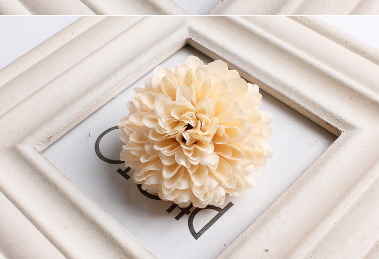 仿真千层菊花头圆菊球菊仿真花DIY服装胸花头饰配件假花批发详情16