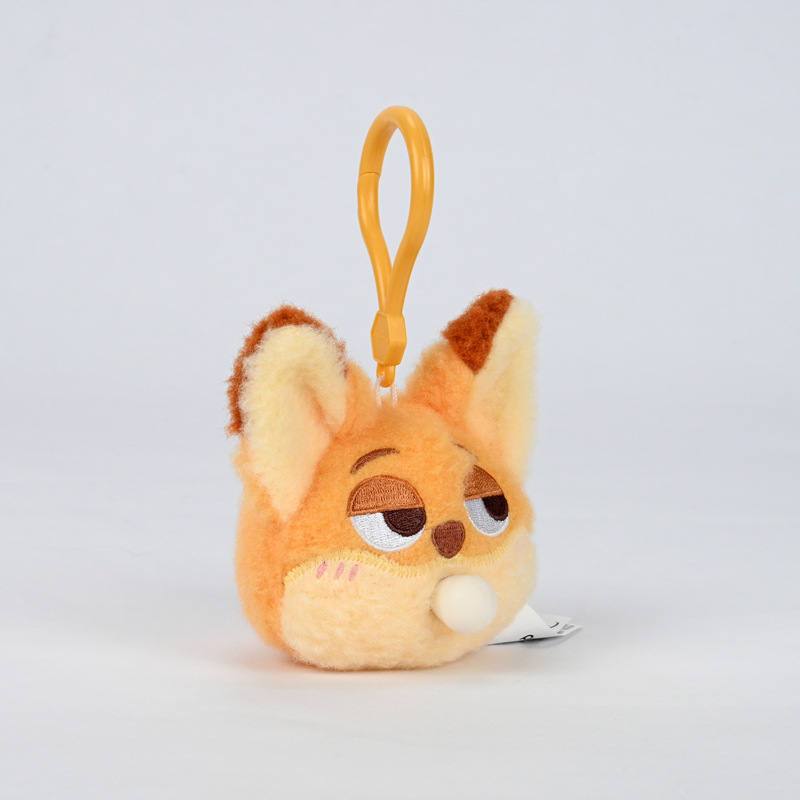 正版迪士尼挂件史迪奇公仔玩偶草莓熊毛绒玩具朱迪尼克书包挂饰女详情42