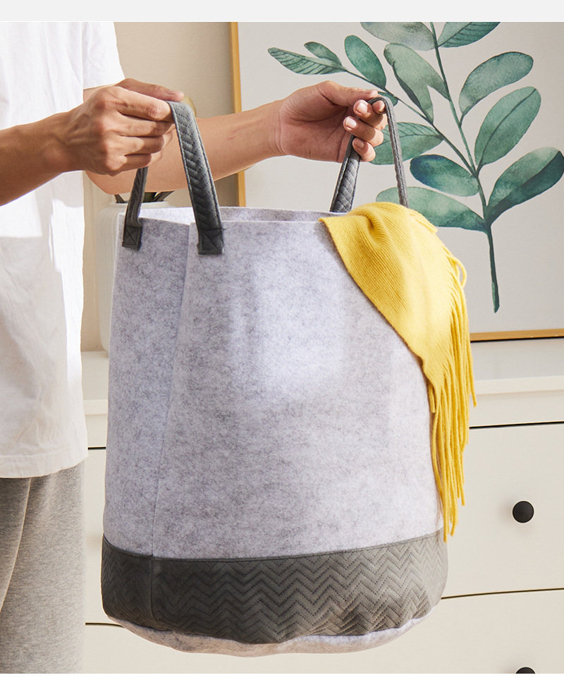 可折叠脏衣篓北欧收纳桶家用布艺脏衣娄脏衣篮洗衣篮脏衣服收纳筐详情5