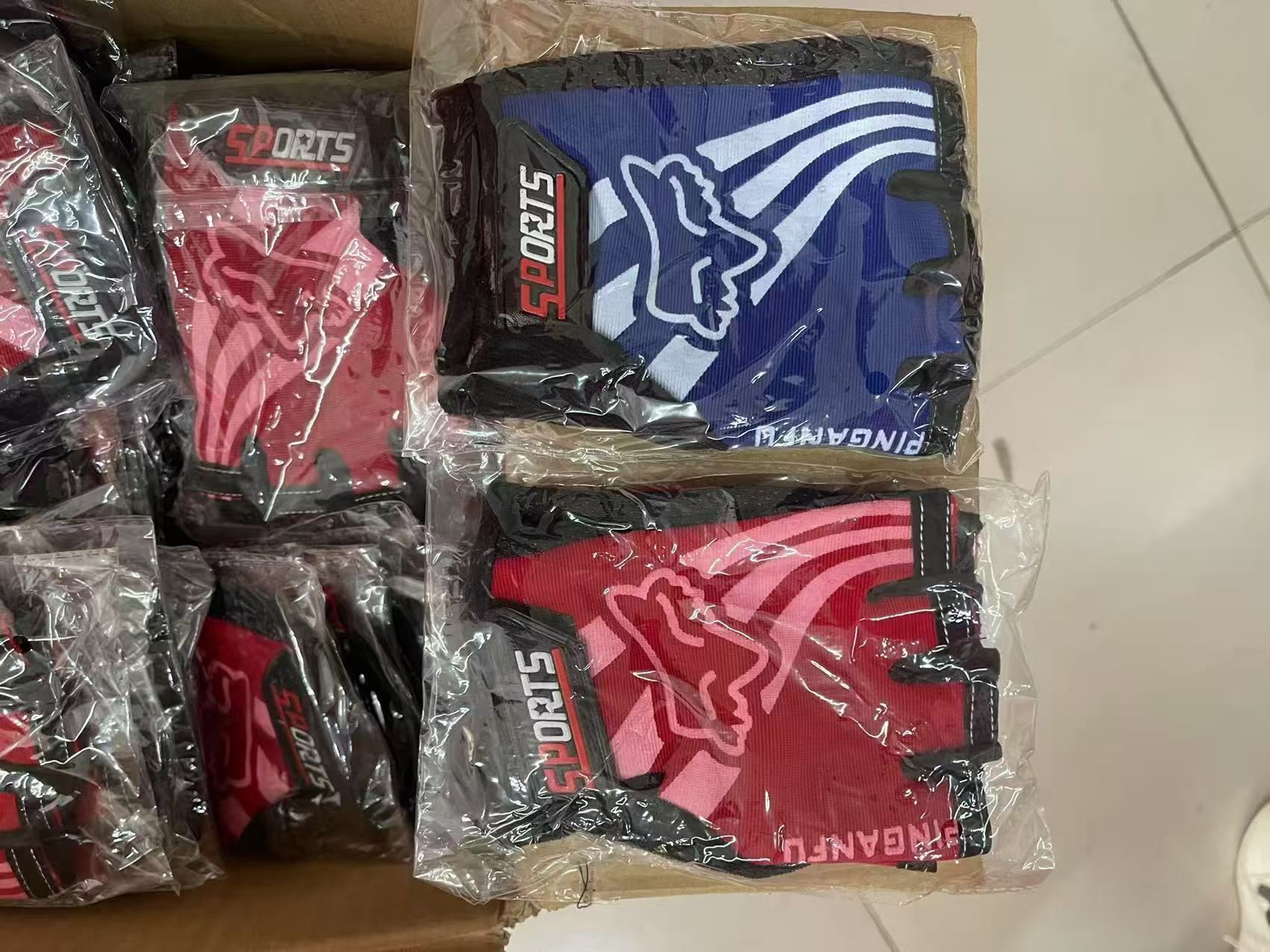 Sports outdoor gloves for men and women, anti-slip and protective training, weightlifting, yoga, fitness, cycling, mountain climbing, driving, half-finger gloves pic 12