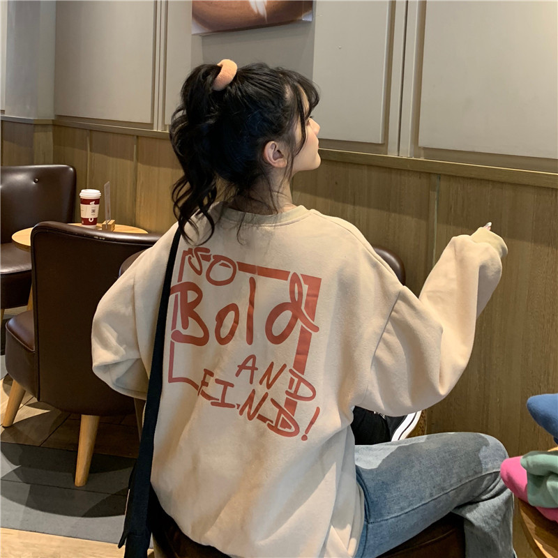 現貨代發跨境臺灣抓絨加厚衛衣2025秋冬新款寬鬆休閒大碼女裝上衣详情22